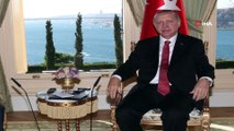 Cumhurbaşkanı Erdoğan, Vladimir Putin ile birlikte Boğazı seyretti