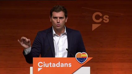 Rivera: "Me parece impresentable que el presidente sea el juez y el abogado defensor de Junqueras"