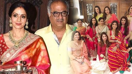 Sridevi's last Karwa Chauth glimpse: Here's how she celebrated this festival | FilmiBeat