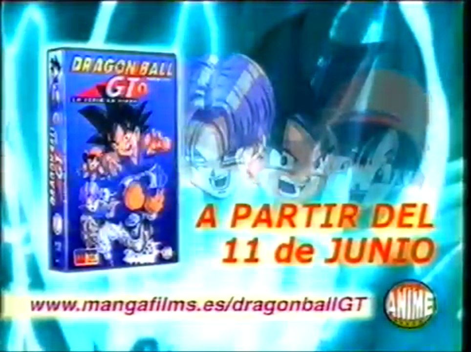 Dragon Ball GT la serie en VHS - Anuncio de Manga Films