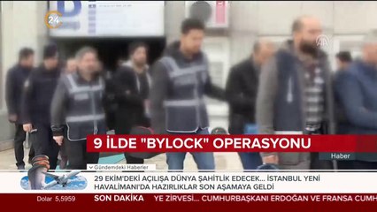 9 ilde operasyon düzenlendi