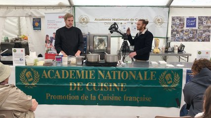 Démonstration avec Jérémy Vandernoot (Top chef 2018)