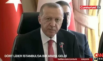 İstanbul'da Suriye için dörtlü zirve