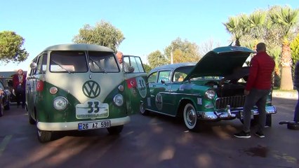 Klasik otomobillerden 'Cumhuriyet Rallisi' - BALIKESİR