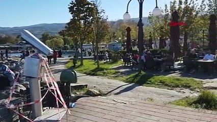 Manzara dürbünündeki paraları çaldılar