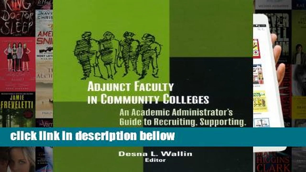 Best product  Adjunct Faculty in Community Colleges: An Academic Administrator s Guide to