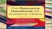 Best product  The Resource Handbook for Academic Deans (Jossey-Bass Higher and Adult Education)