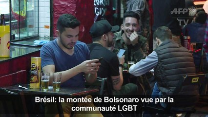 Brésil: la montée de Bolsonaro vue par la communauté LGBT