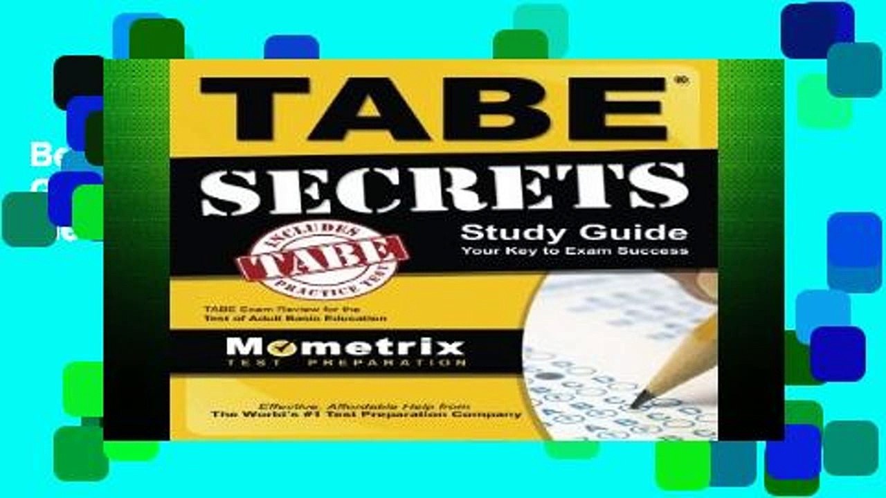 BestproductTABE Secrets Study Guide: TABE Exam Review for the Test of Adult Basic Education
