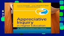 Best product  Appreciative Inquiry in Higher Education: A Transformative Force