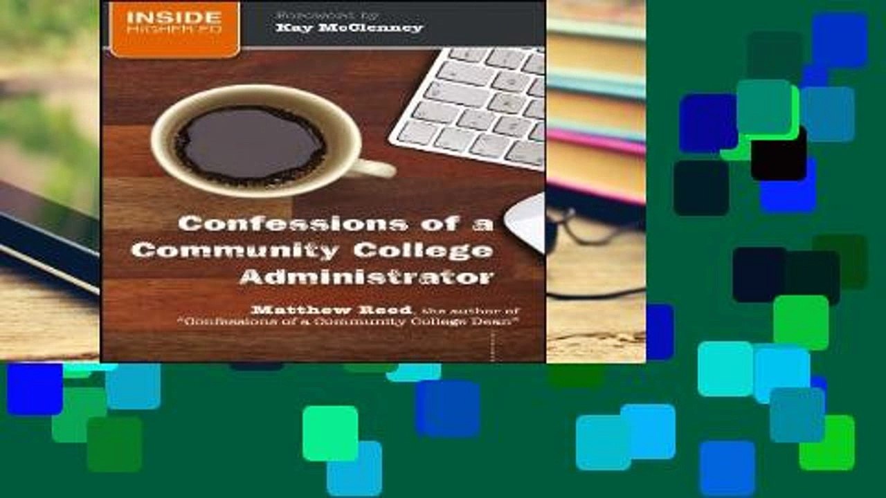Review  Confessions of a Community College Administrator