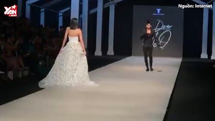 Nicky Majai Tôn Tuấn Kiệt co giật, làm lố tại Vietnam International Fashion week