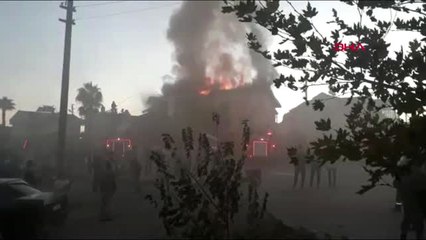 Muğla Ortaca'da Otelde Yangın Çıktı