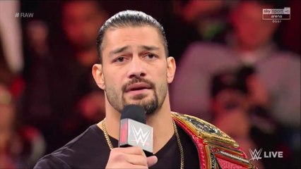 (ITA) Roman Reigns è Malato di Leucemia (WWE RAW 21/10/2018)