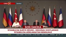 İstanbul'da Dörtlü Suriye Zirvesi