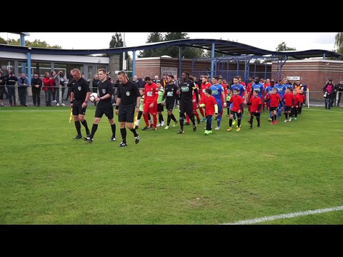 Seniors A - Boulogne : Entrée des joueurs