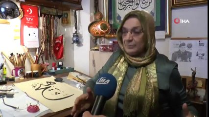 Hat Sanatı Aşkı İle Kanseri Yendi