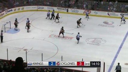 ECHL Kalamazoo Wings 4 at Cincinnati Cyclones 3