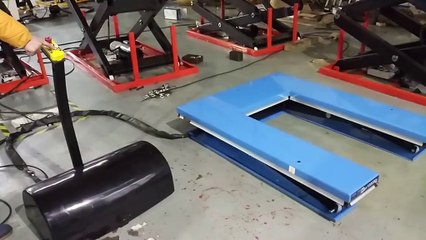 u type hydraulic scissor lift platform