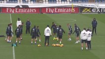 Último entrenamiento del Real Madrid antes del Clásico