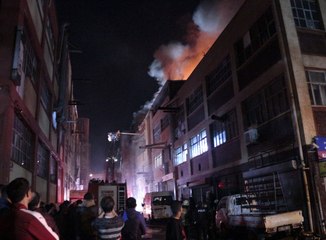 İstanbul'da İş Merkezinde Korkutan Yangın