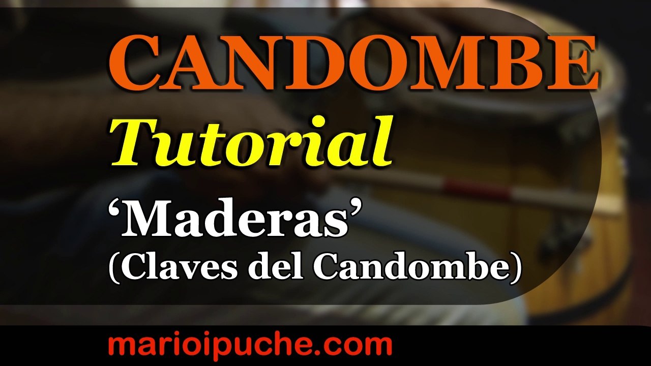 CLAVES DEL CANDOMBE (MADERAS) - 2018