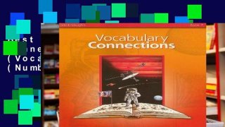 Best product  Vocabulary Connections, Book 7 (Vocabulary Connections (Numbered))