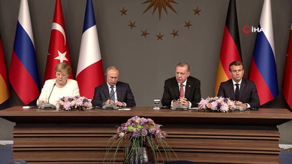 Cumhurbaşkanı Erdoğan'dan Dörtlü Suriye Zirvesi'nde Cemal Kaşıkçı açıklaması... 'Yerli işbirlikçi kimdir? Bunu açıklamayı yapan kişi yada kişiler ortaya koymalıdır'