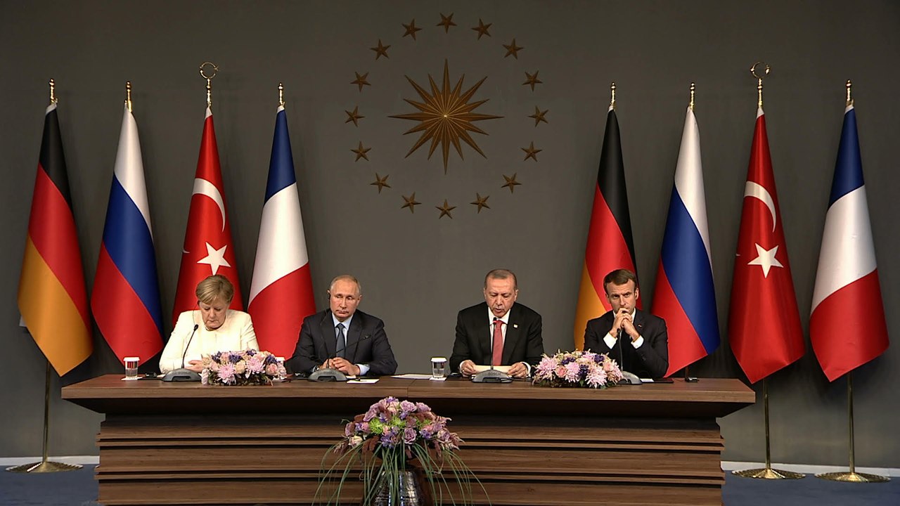 Conférence de presse quadripartite – Sommet sur la Syrie à Istanbul