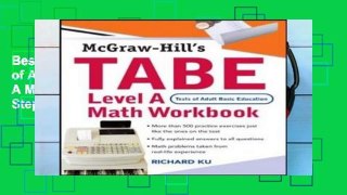 Best product  TABE (Test of Adult Basic Education) Level A Math Workbook: The First Step to