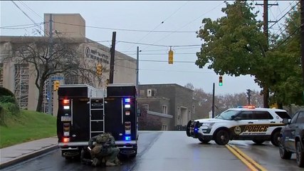Varios muertos en un tiroteo en una sinagoga de Pittsburgh