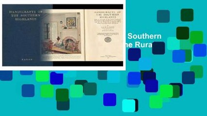 Best product  Handicrafts of the Southern Highlands; with an Account of the Rural Handicraft