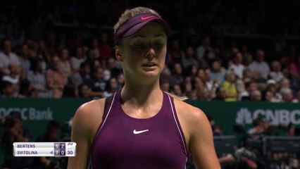 Masters - Svitolina écarte Bertens et se hisse en finale