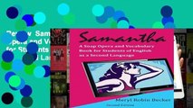 Review  Samantha, a Soap Opera and Vocabulary Book for Students of English as a Second Language