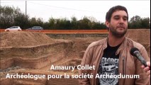 Saint-Marcel  Le responsable des fouilles présente les découvertes archéologiques