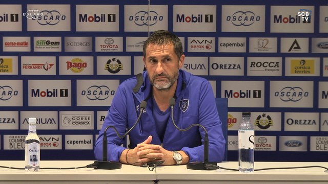 Bastia 1-1 Furiani (4tab2) : Conf. d'après-match de S. Rossi