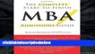 BestproductThe Complete Start-To-Finish MBA Admissions Guide