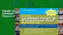 Popular College Cost   Financial Aid Handbook (College Board Guide to Getting Financial Aid)