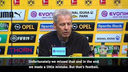 Favre rues misses Dortmund opportunity against Hertha
