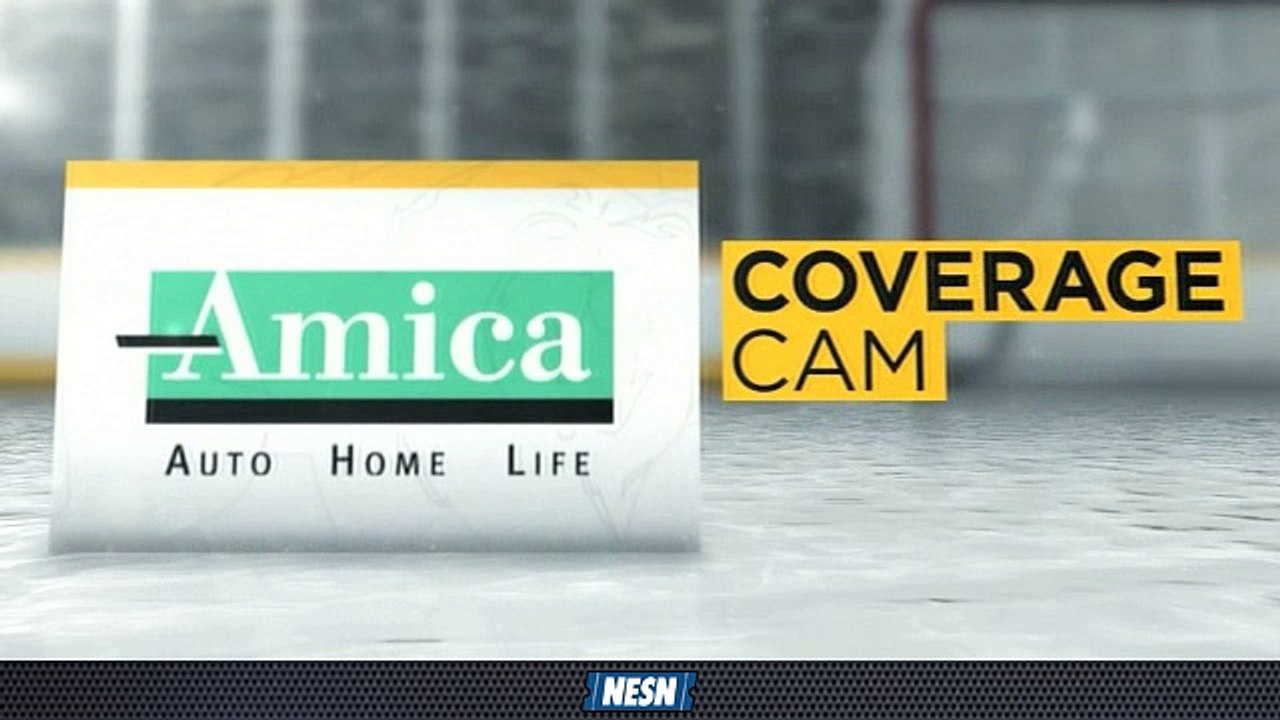 Amica Coverage Cam: Bruins Nearly Capitalize On Canadiens' Sloppy Change