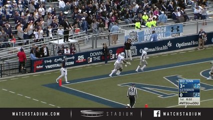 Middle Tennessee vs. Old Dominion Football Highlights (2018)