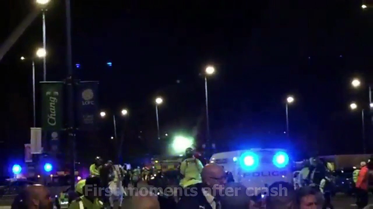 Leicester City cade l'elicottero del presidente, si attende conferma sul numero e i nomi delle vittime