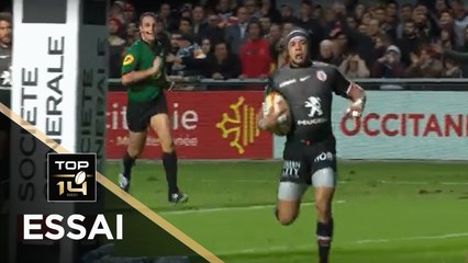 TOP 14 - Essai Cheslin KOLBE (ST) - Perpignan - Toulouse - J8 - Saison 2018/2019