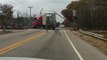 Train Wipes Out Semi