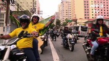 Manifestações pró-Bolsonaro e pró-Haddad