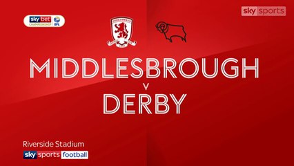 Middlesbrough vs Derby