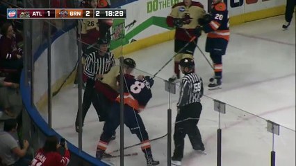 ECHL Atlanta Gladiators 3 at Greenville Swamp Rabbits 4