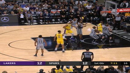 San Antonio Spurs at Los Angeles Lakers