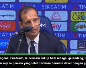 Allegri Meninggalkan Lapangan Lebih Awal Karena Harus ke Toilet