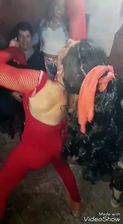 old woman birthday party dance